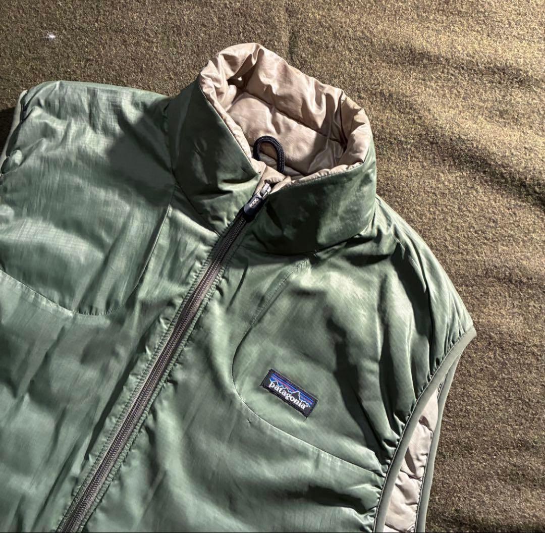 07年製 Patagonia マイクロパフベスト　パフボール　L カーキ