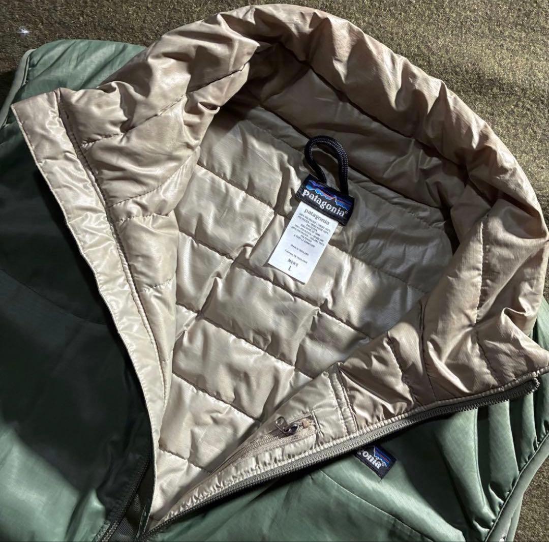 07年製 Patagonia マイクロパフベスト　パフボール　L カーキ