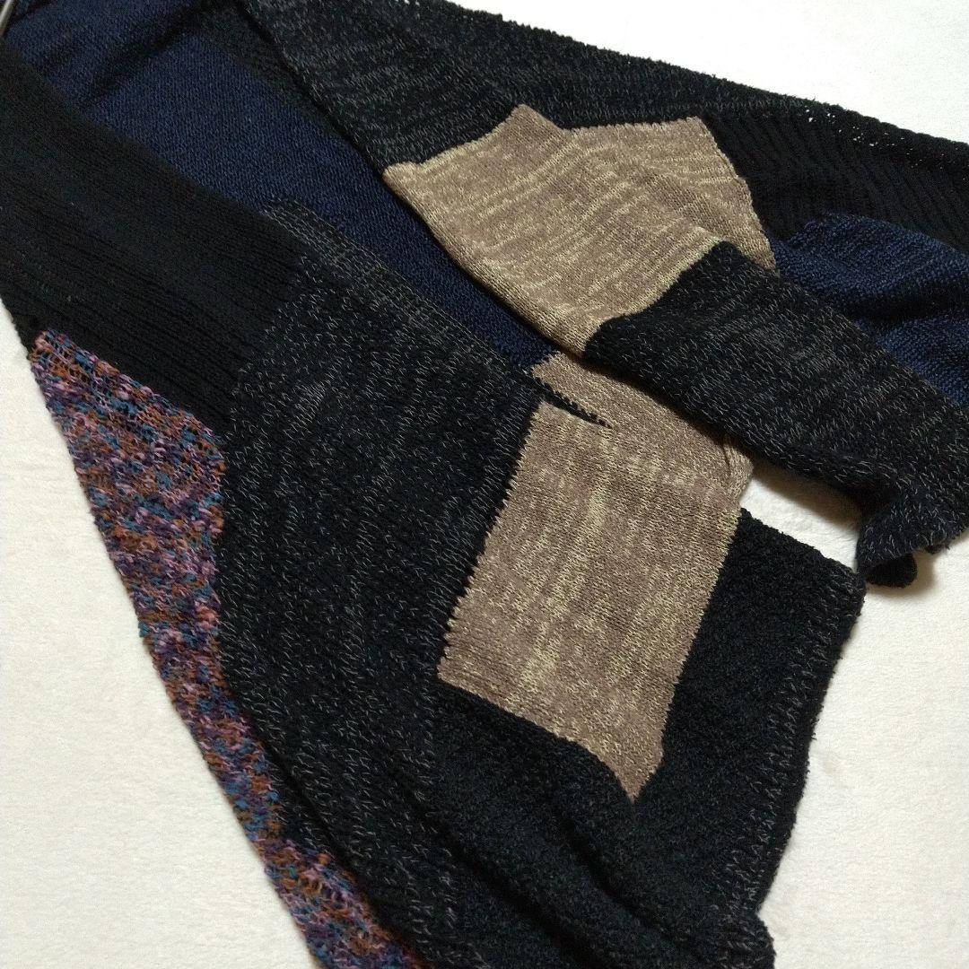 shige！　おまとめ　慈雨　ワンピース　パッチワーク ニットベスト