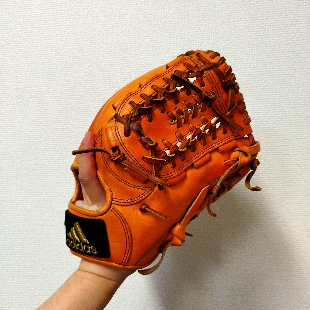 048 アディダス 型抜群 即戦力 硬式 内野手用グローブ