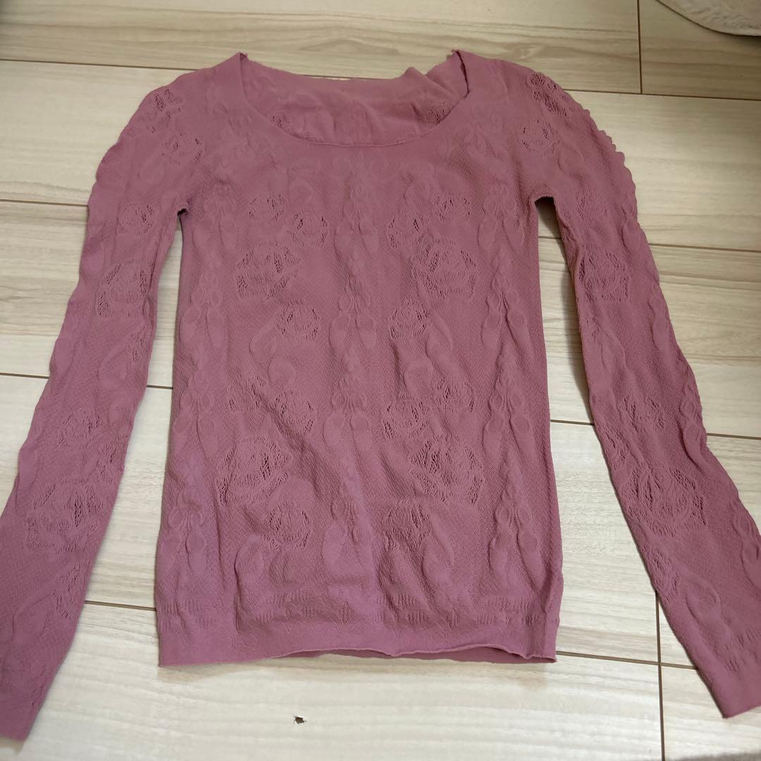 チャコット　ノーソーイングニット　トップス