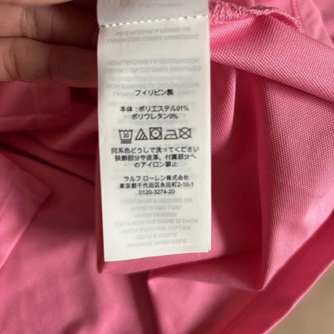 Ralph Lauren ピンク ポロシャツ XS