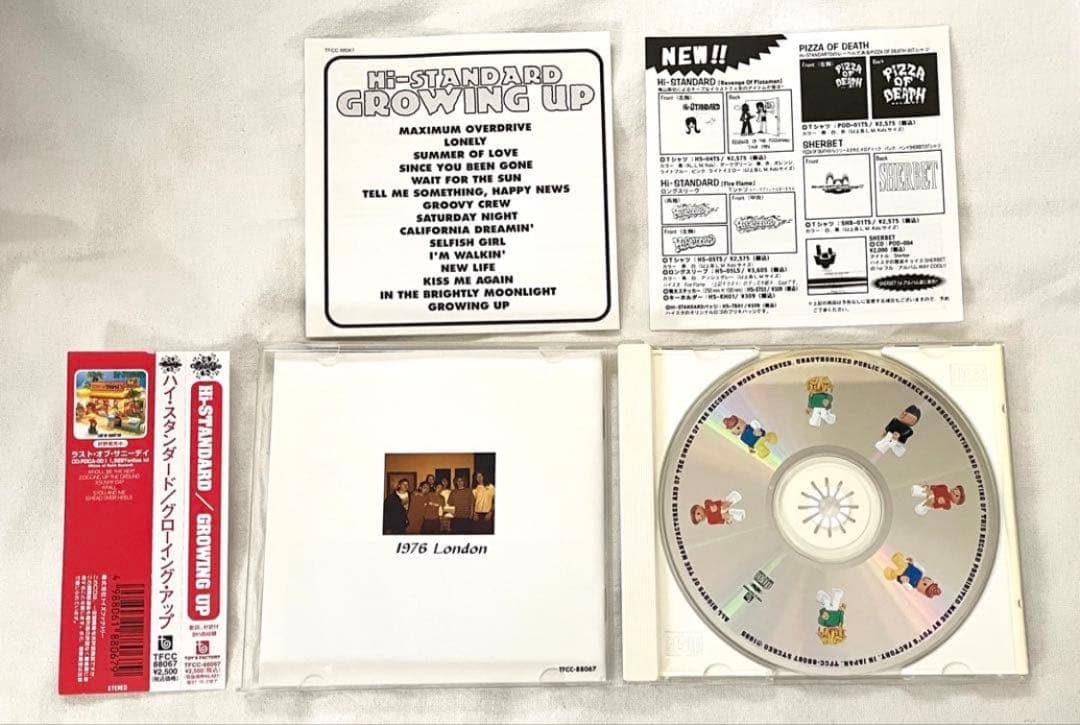 【帯付き】　Hi-STANDARD ハイスタンダード　ハイスタ　9枚セット