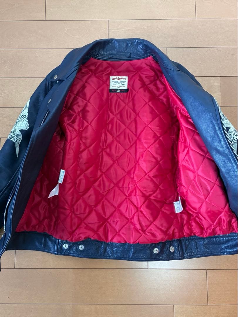 超希少　ルイスレザー×ポールスミス サイクロン ダブルライダースジャケット M