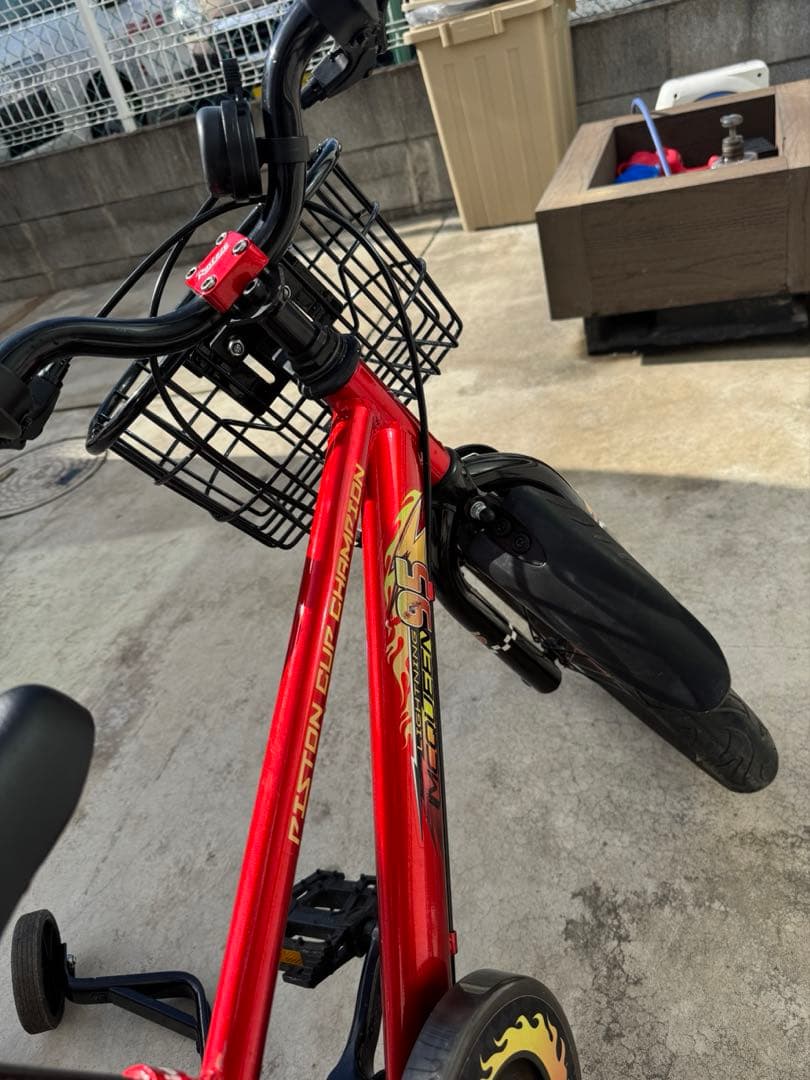 カーズ自転車16cm キッズ自転車
