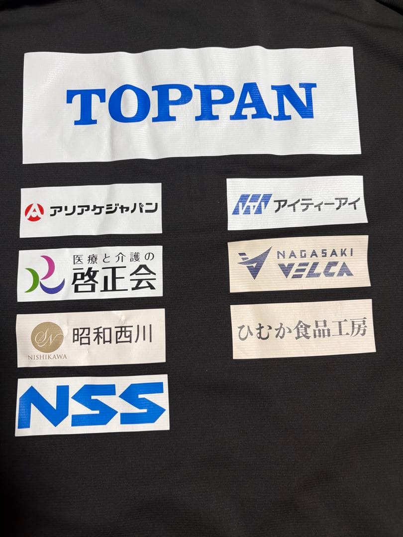 vファーレン長崎ハーフジップ