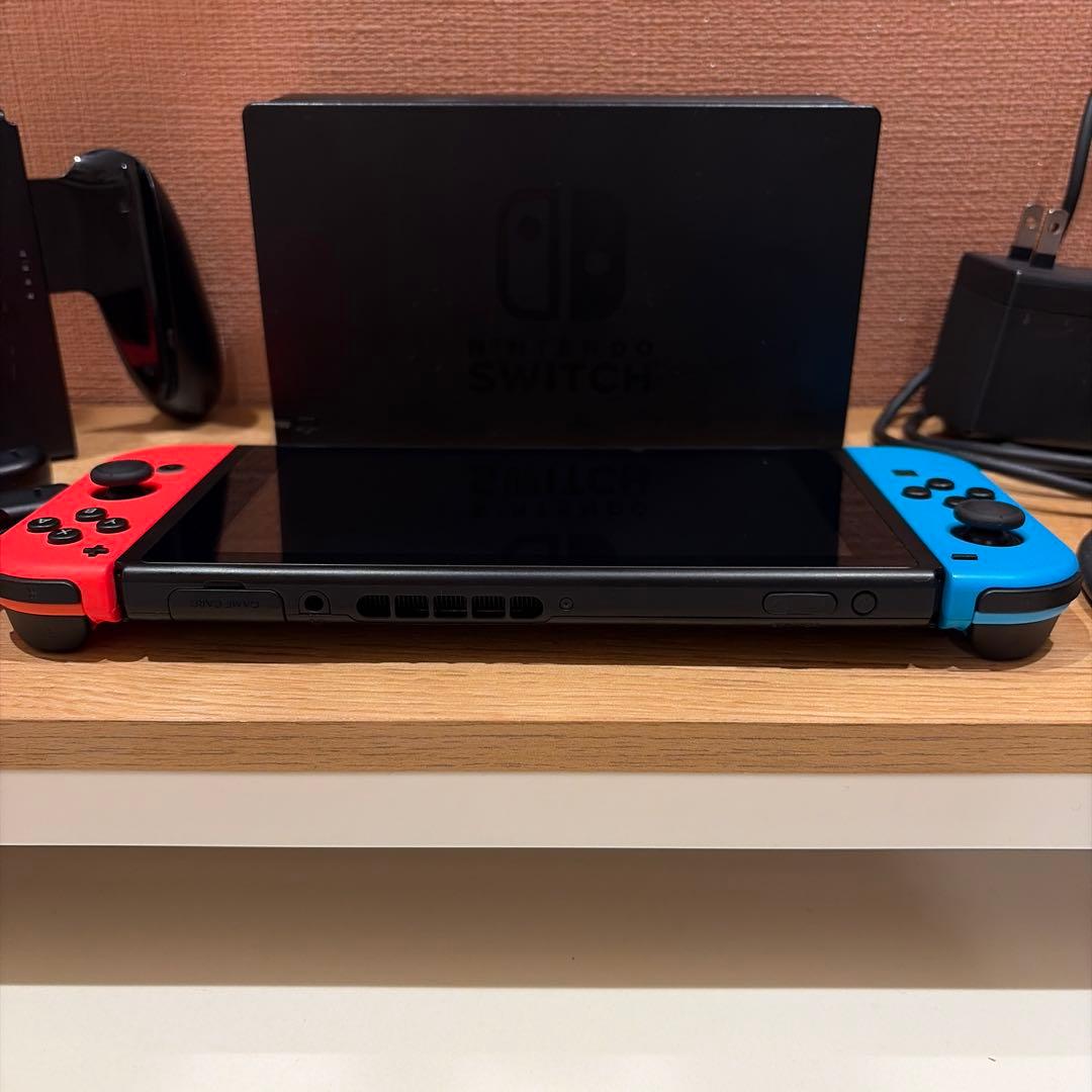 Nintendo Switch 本体 赤/青Joy-Con 付属品完備