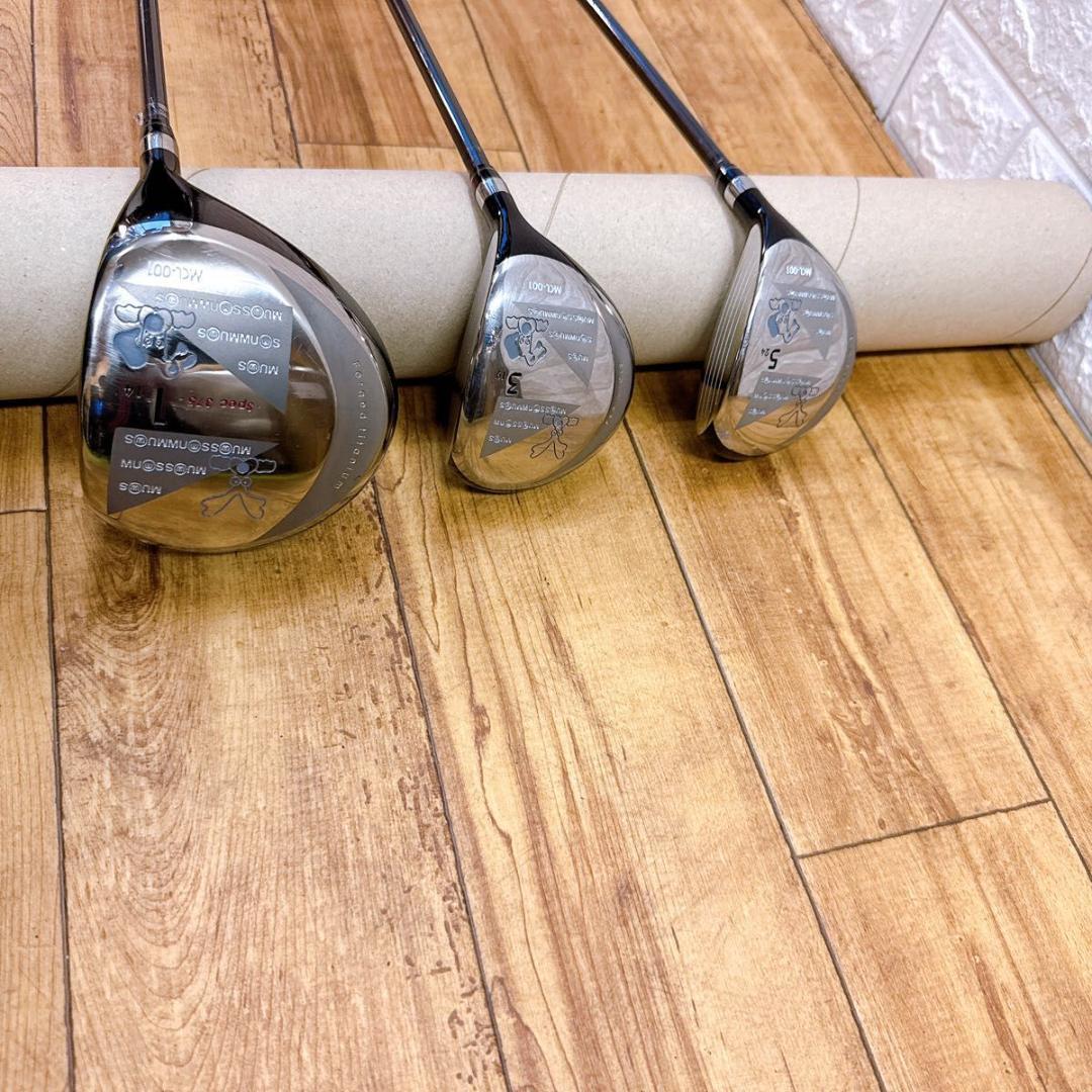 M・Uスポーツ　ミエコウエサコ　11本　ゴルフセット　カーボンシャフト 女性用