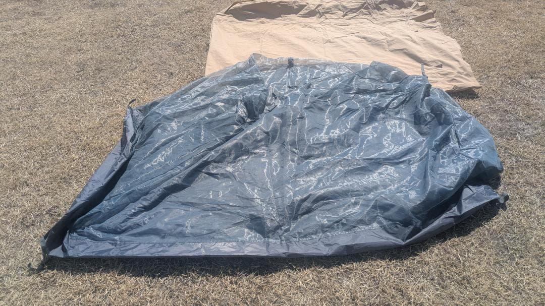 ★BUNDOK　ソロベースEX　BDK-79EX　グランドシート付き　中古★