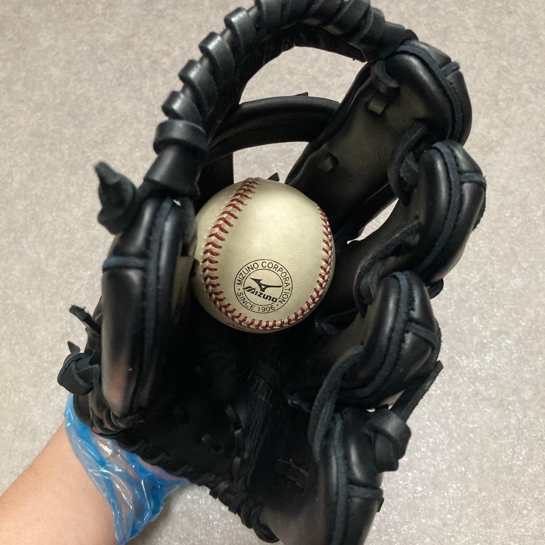 ミズノ 青ビュー 一般 大人用 硬式 野球 グローブ グラブ 状態良好品