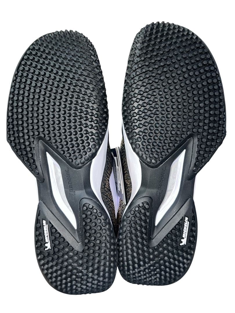 バボラジェット マッハ 3 サンドグラス M ホワイト/ブラック　27.0cm