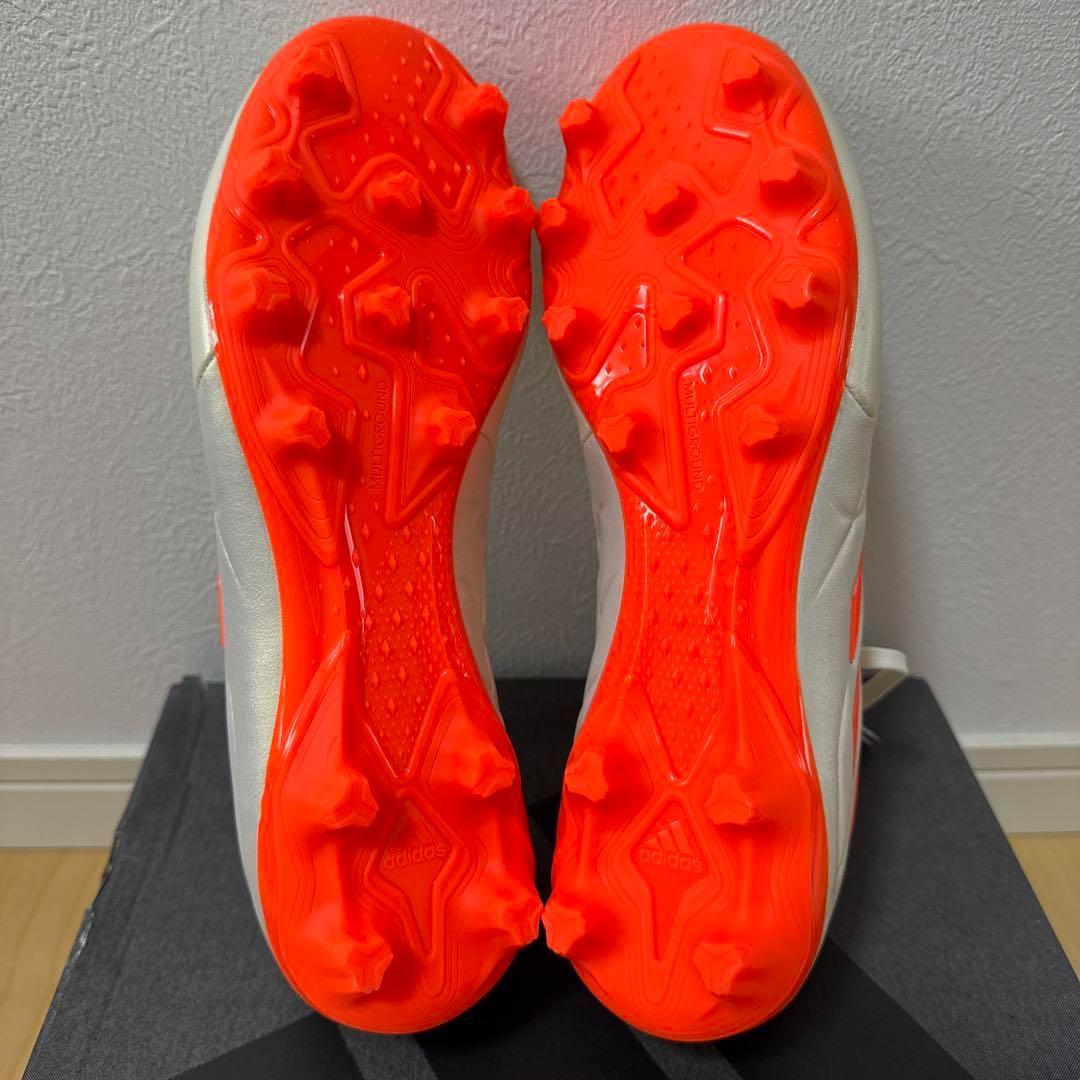 新品　adidas コパピュア.3 HG/AG サッカー　スパイク　白　27.5