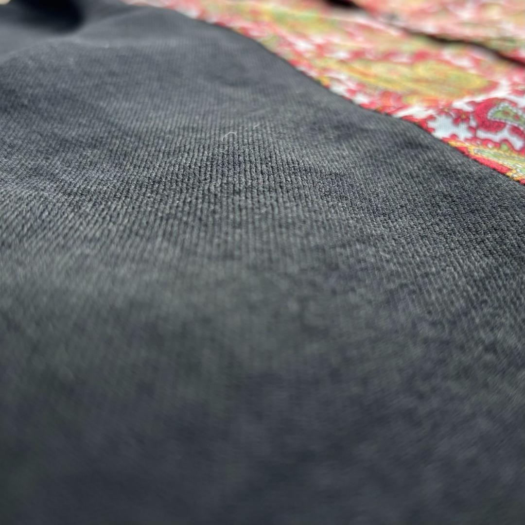 コムデギャルソン　トリコ 90’s ペイズリー　ドッキングシャツ　希少　ウール