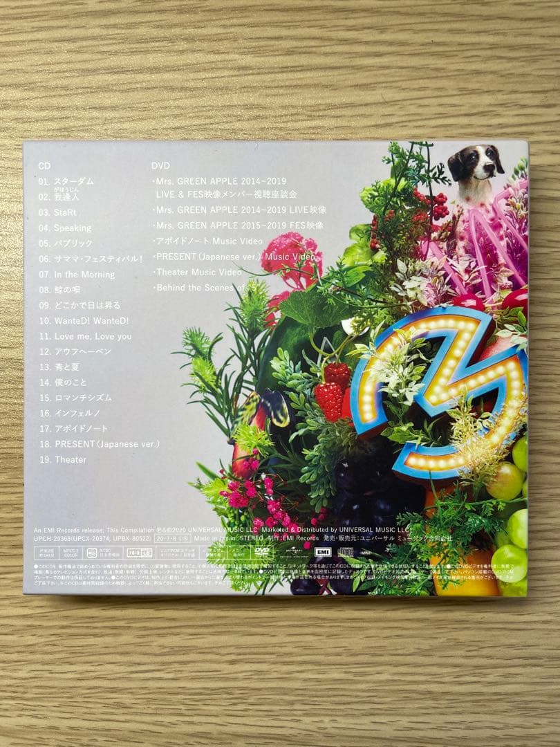 Mrs. GREEN APPLE 「5」 初回限定版CD&DVD
