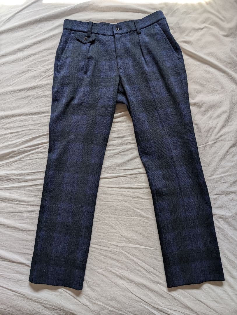 ビームスゴルフ　チェックパンツ　新品未使用品