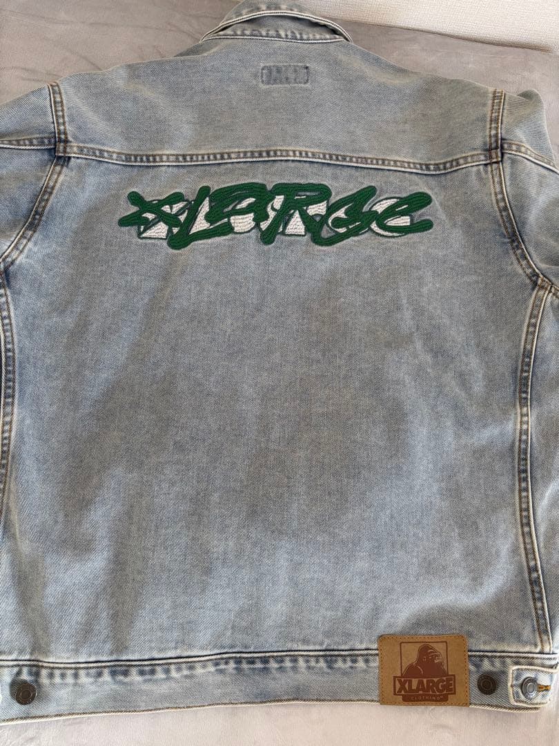 XLARGE デニムジャケット ライトブルー