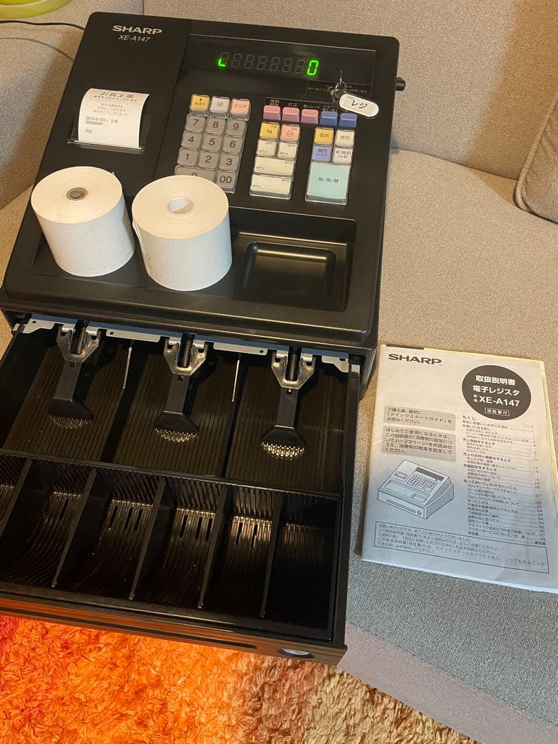 SHARP XE-A147 レジスター 本体