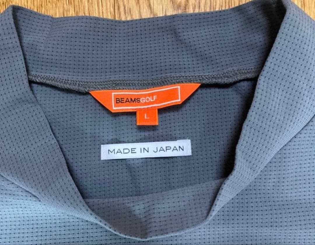 BEAMS GOLF ビームスゴルフ モックネックシャツ メンズL