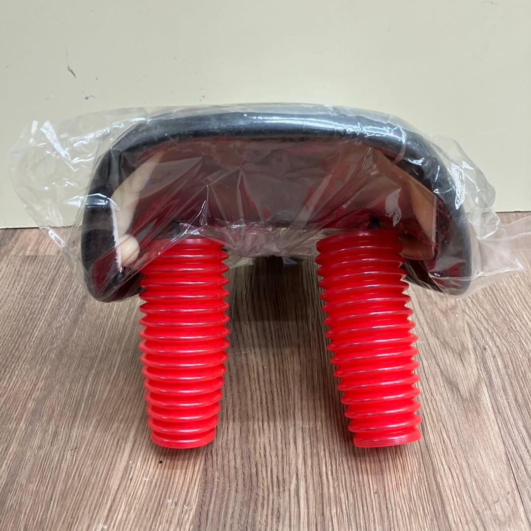 E-壁 希少 昭和レトロ 子供用自転車 サドル「TOPPY PATROL」 旧車