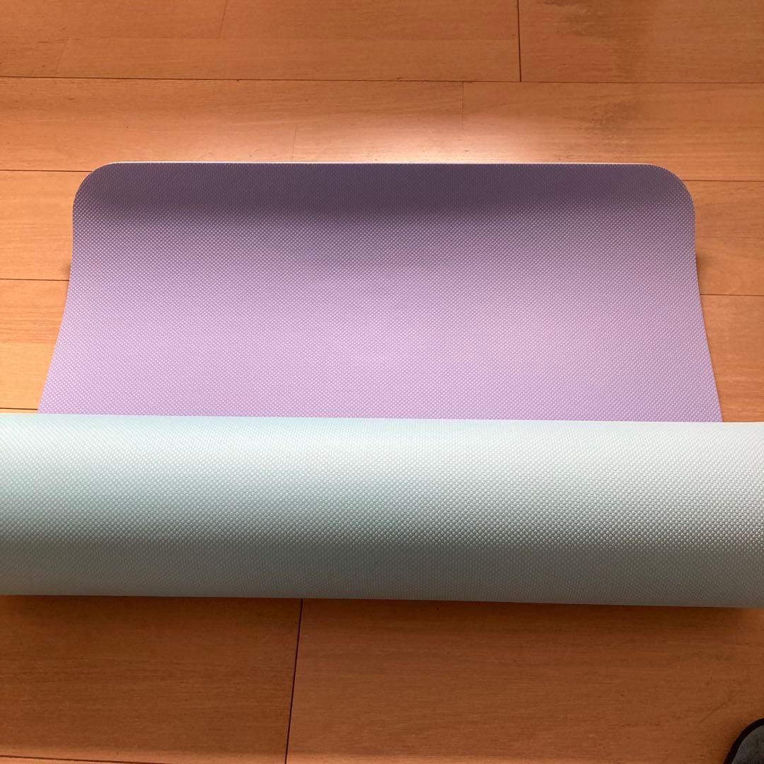 【新品、未使用】SUKALA ヨガマット 青紫 厚さ6ミリ