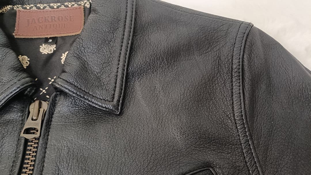 【サイズ3】JACKROSEジャックローズ レザージャケットシングルライダース