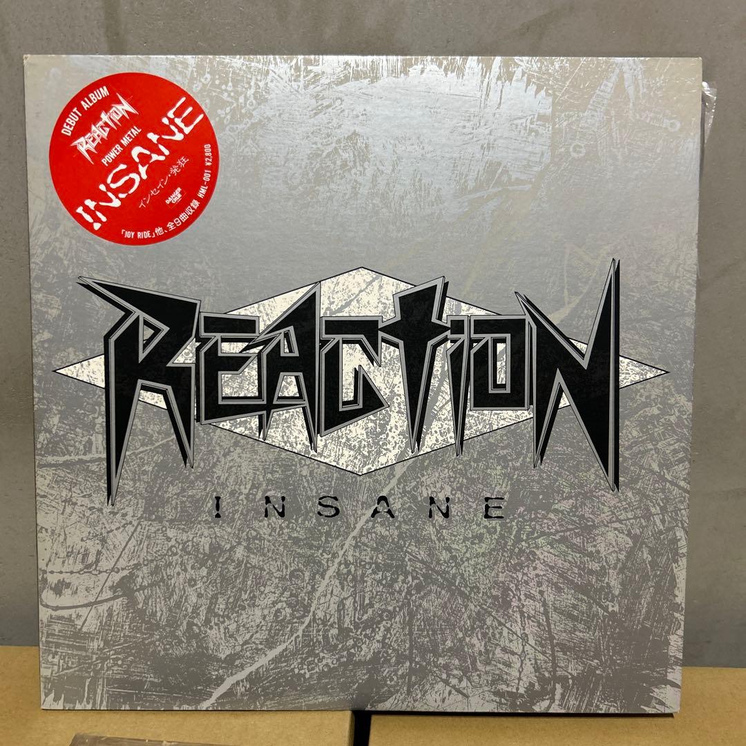 ジャパメタ　REACTION レコード4枚セット　レア非売品