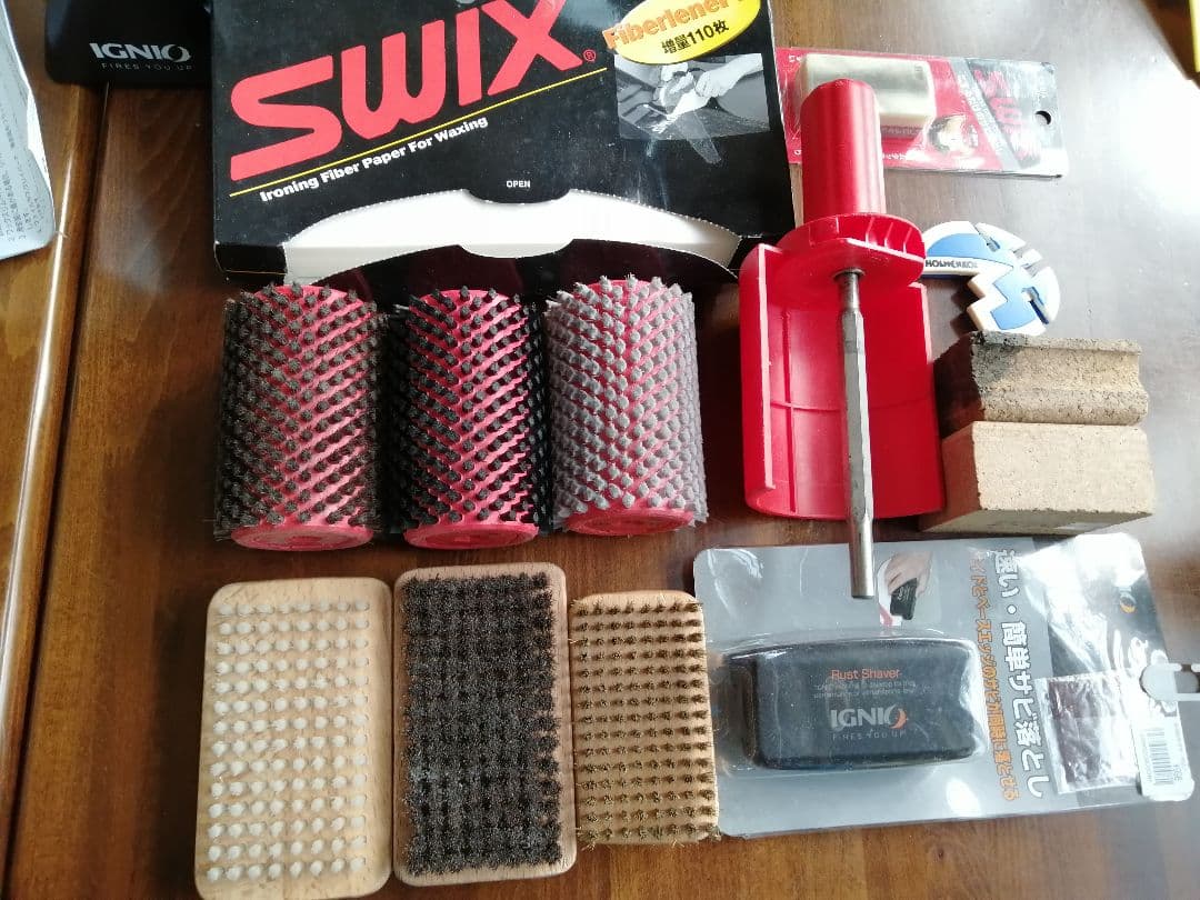 ホットワックス アイロン ロトブラシ スキーメンテナンスセット ガリウム