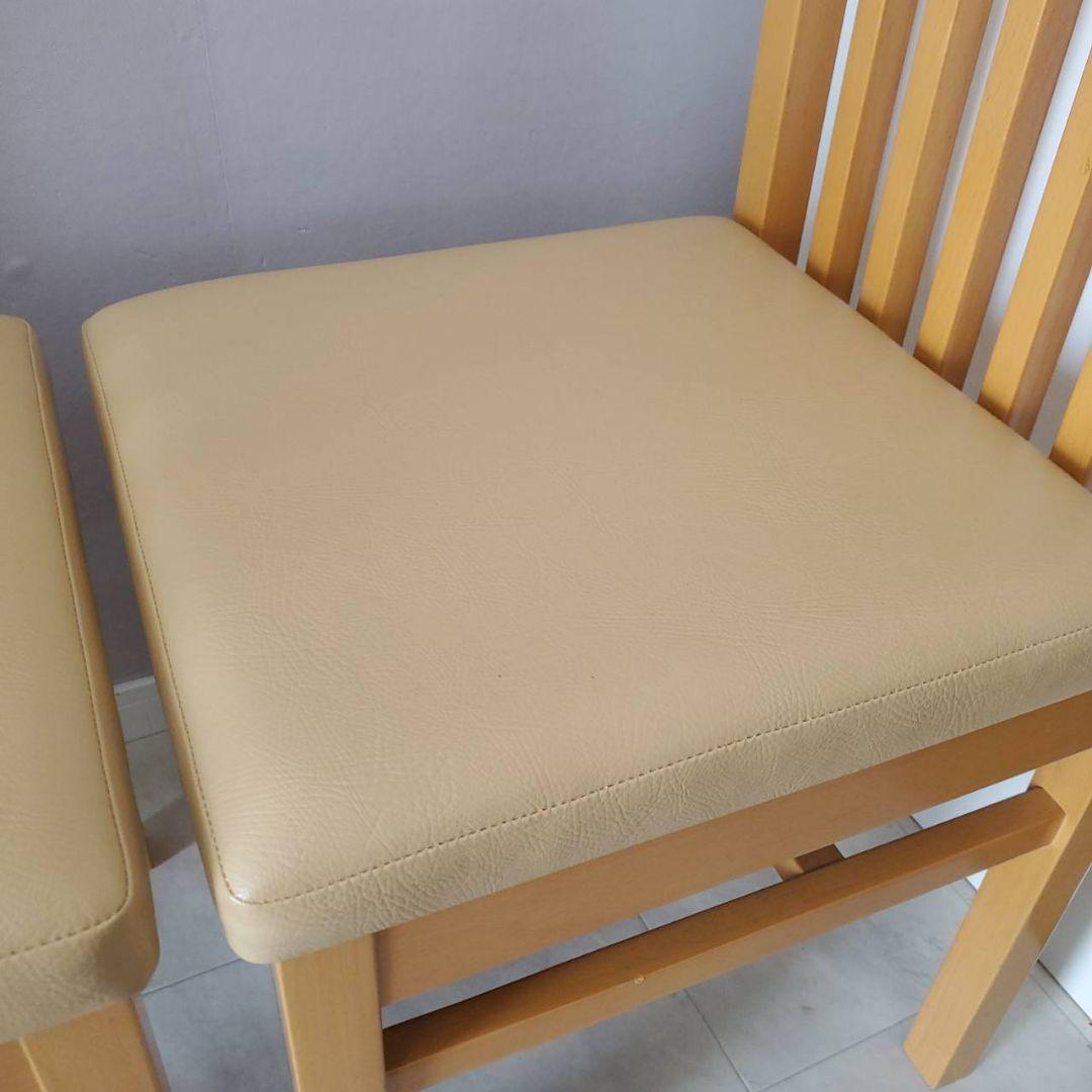 美品 CRES クレス NARUE ダイニングチェア 2脚セット 椅子