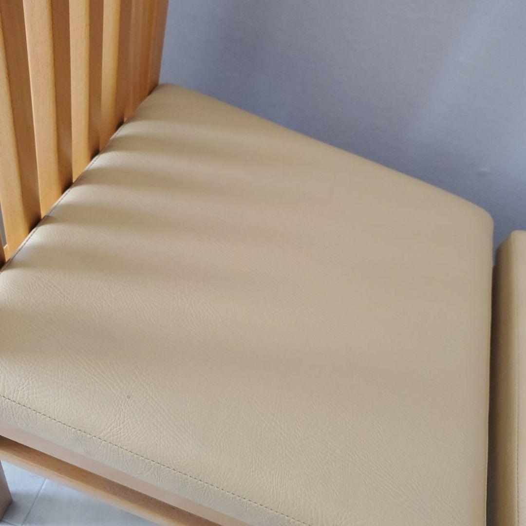 美品 CRES クレス NARUE ダイニングチェア 2脚セット 椅子