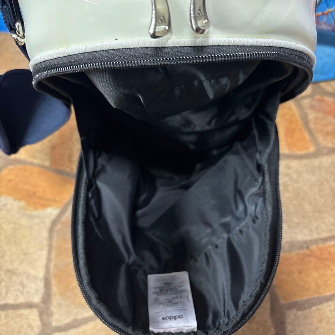 寶BW-1173 adidas アディダス キャディバッグ ホワイト 軽量