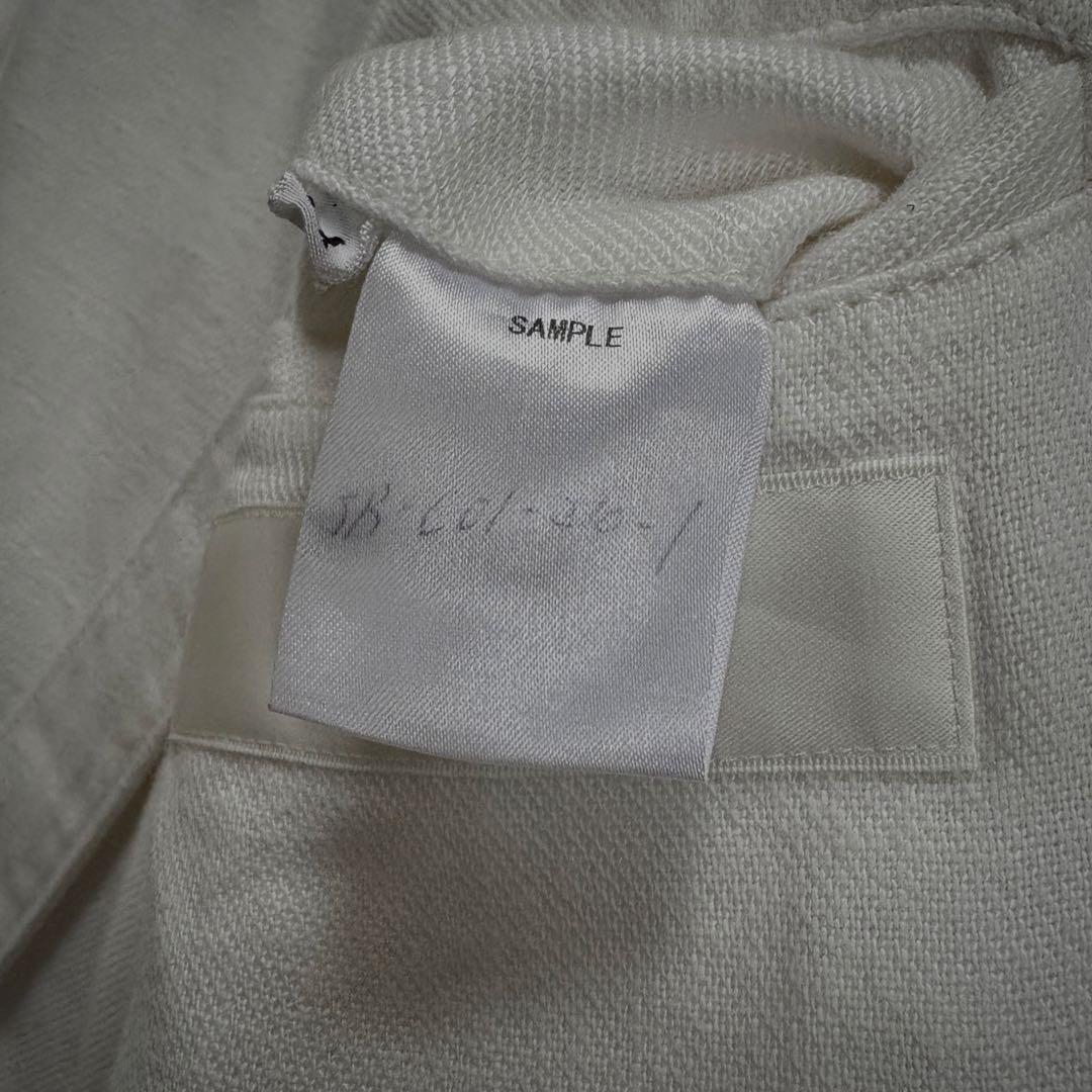 ジャケット・アウター sulvam 15SS SAMPLE Linen Chester Coat