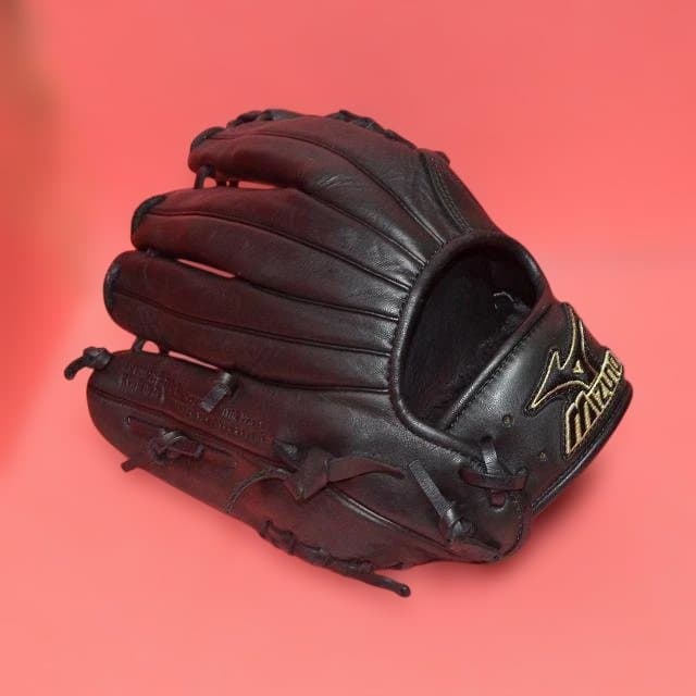 【リペア＆型付け済】Mizuno 一般軟式野球グローブ