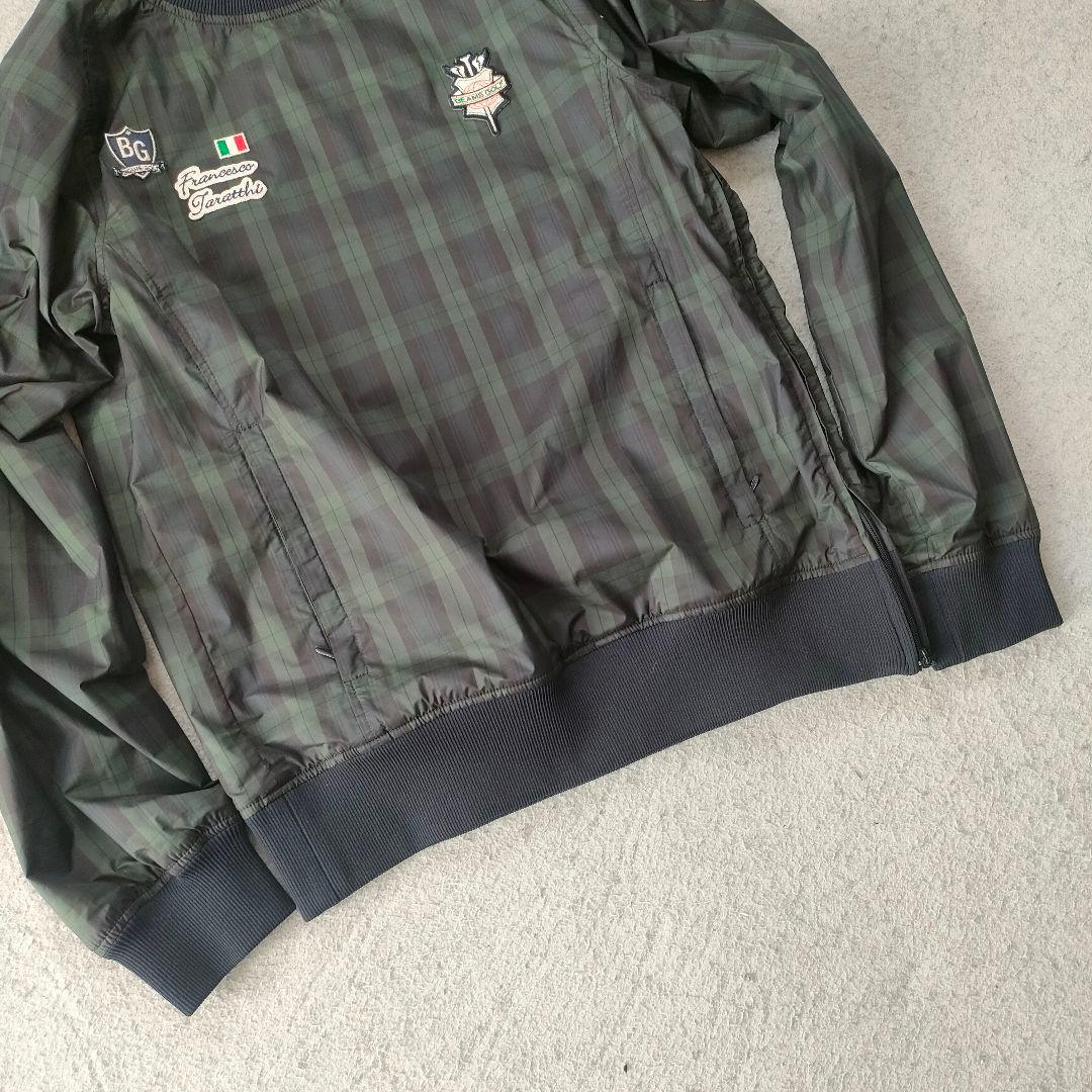 BEAMS GOLF プルオーバー スニード S チェック柄