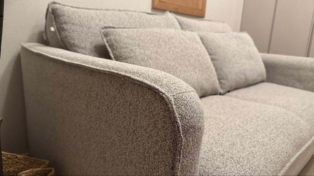 コアラソファーベッド CUSHY ペッパーグレー セミダブル