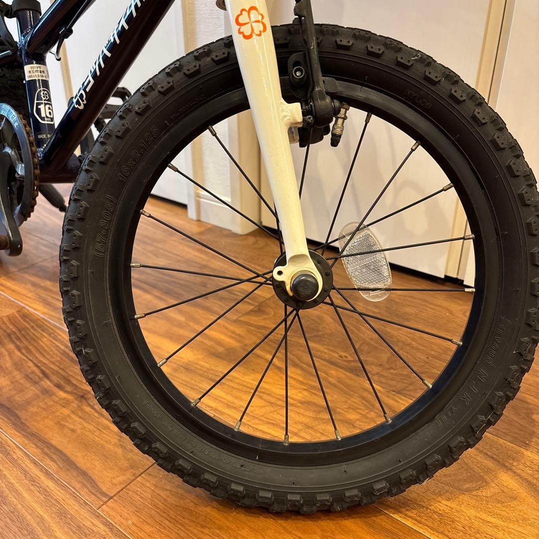 ヨツバサイクル 16インチ　　室外保管