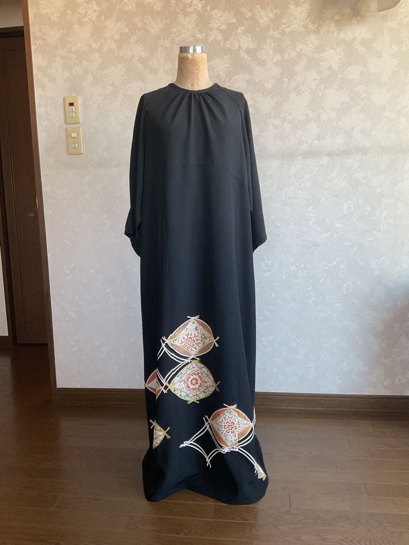 着物リメイクワンピース