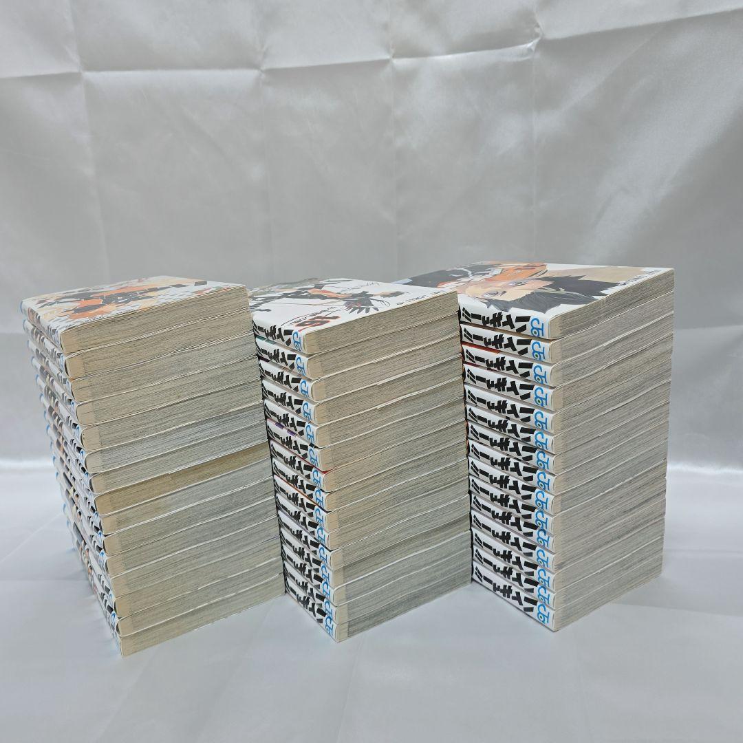 ハイキュー 全45巻セット[完]/全巻簡易クリーニング済み/H01
