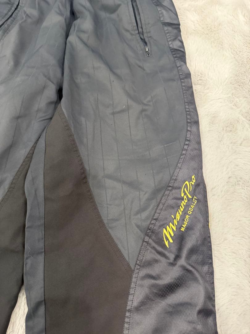 ミズノプロ　ウインドブレイカー　ジャージ　ブラック　セットアップ　L 野球