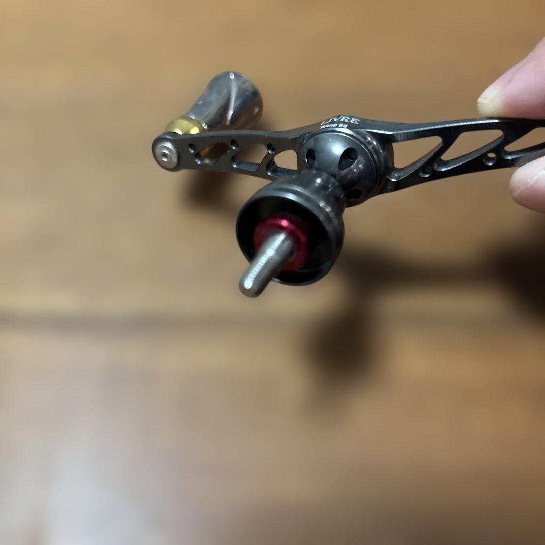 ※値下げ不可LIVRE Wing 98 ガンメタ／ゴールド　※シマノ用