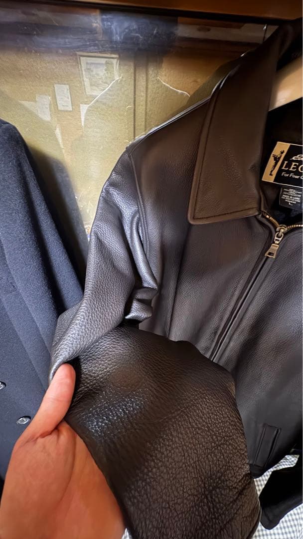 エディーバウアー レジェンド レザージャケット L