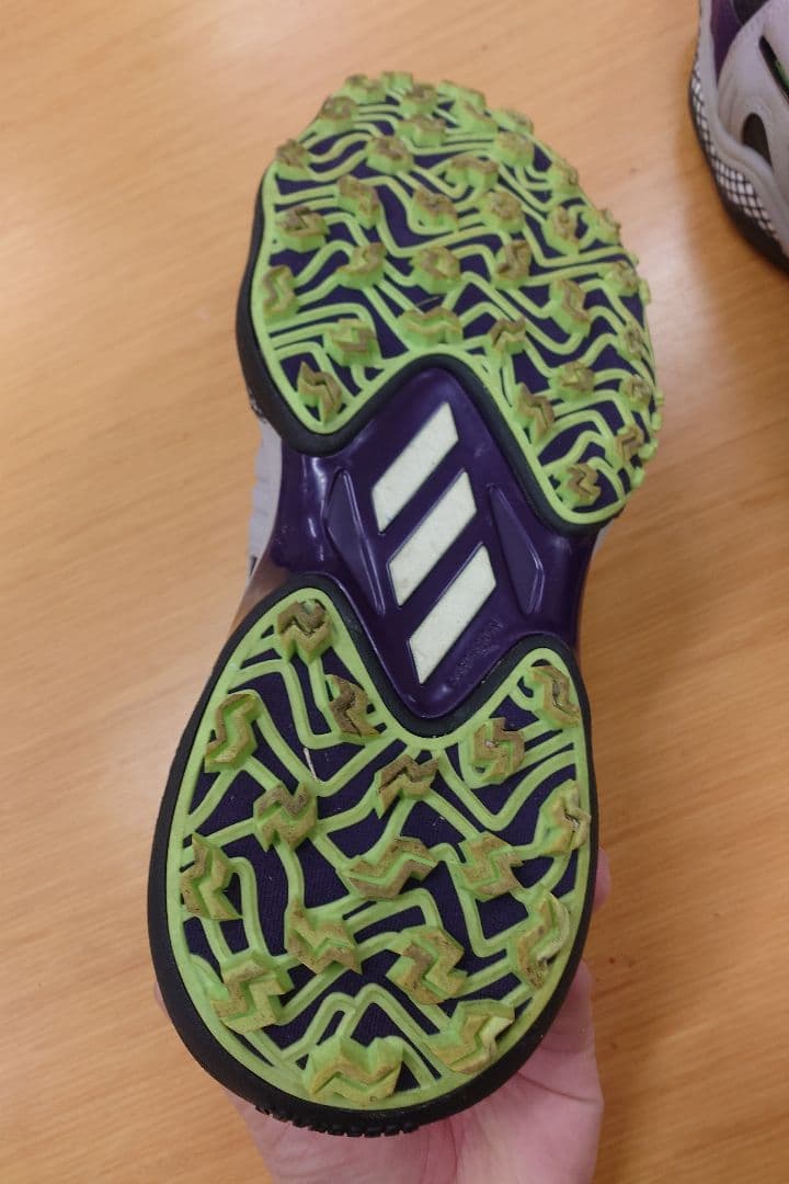 着用1回☆アディダスコードカオス ボア 25 ゴルフシューズ 26.5cm