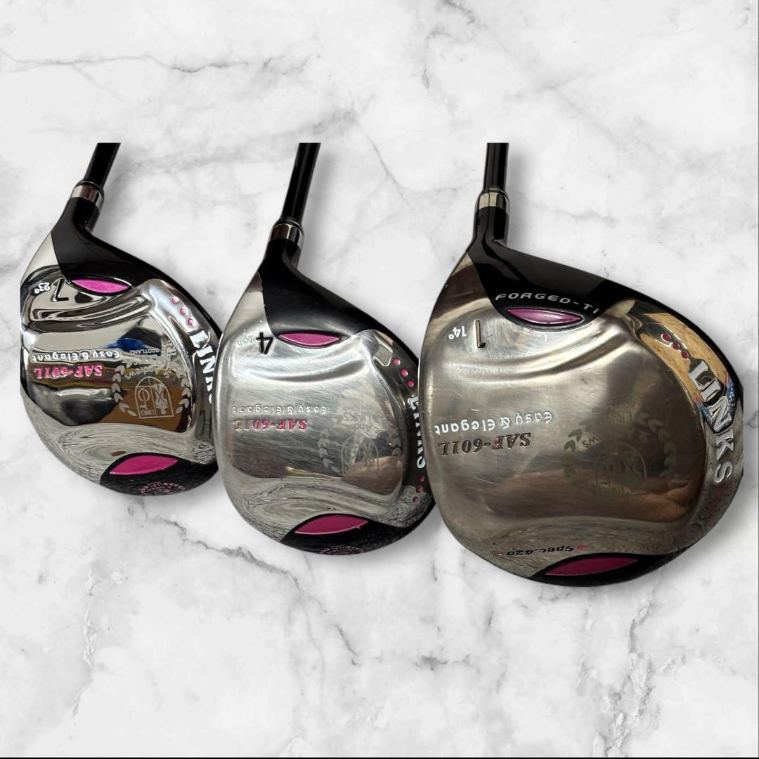 【レディース】LINKS SAF-601L 10本セット 右利き　セット　初心者