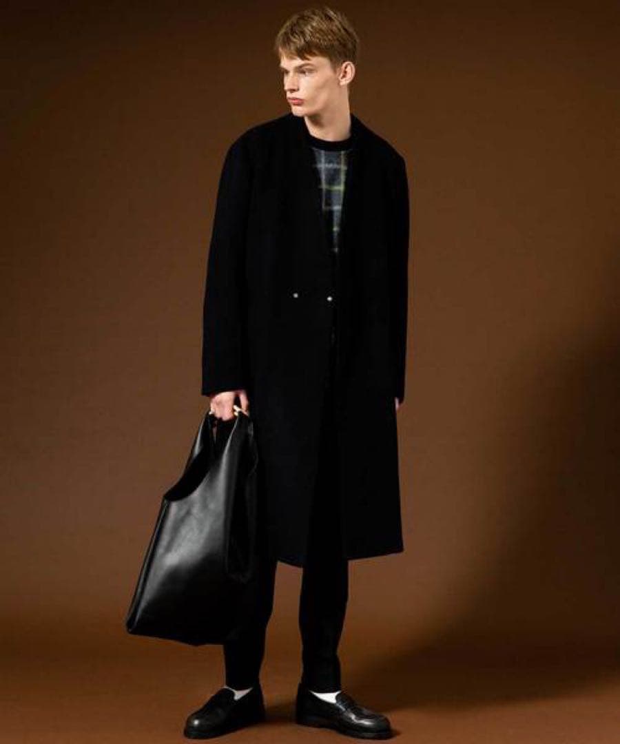 【希少】【united tokyo】カーフレザートート ブラック