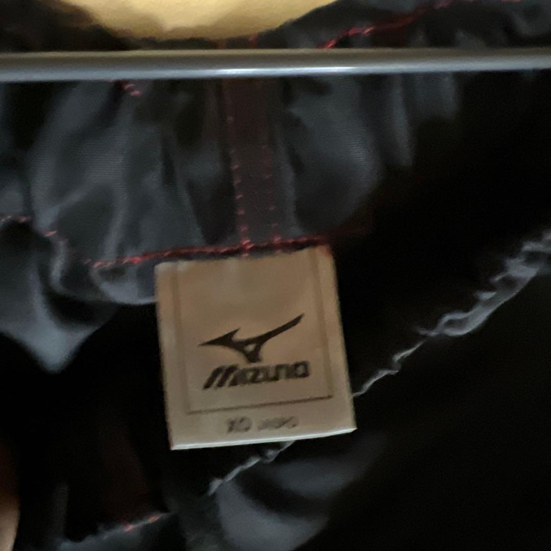 Mizuno ウォームアップウェア XO ブラック/レッド　上下セット