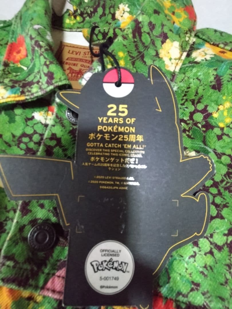Levi's × Pokémon 花柄デニムジャケット M