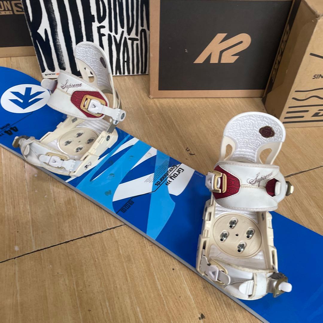 GRAY×HEAD　良質国産スノーボードセット　OGASAKA製　バイン付