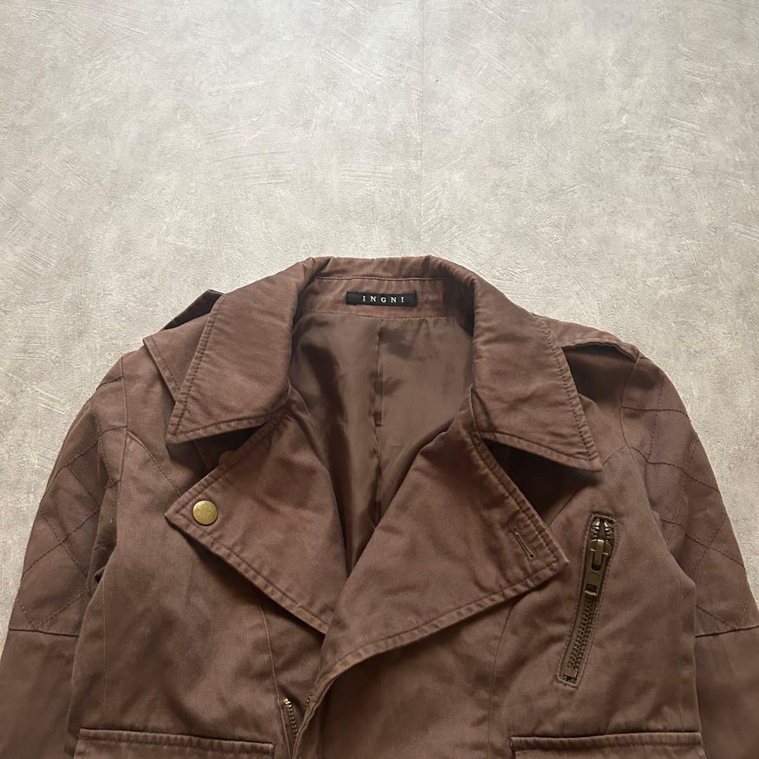 ジャケット・アウター archive grunge military jacket y2k brown