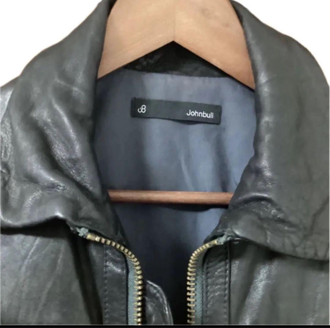 美品　ジョンブル　レザージャケット M ラムレザー