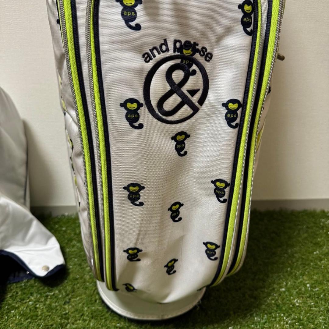 and per se アンパスィ キャディバッグ ゴルフバッグ 2021年モデル