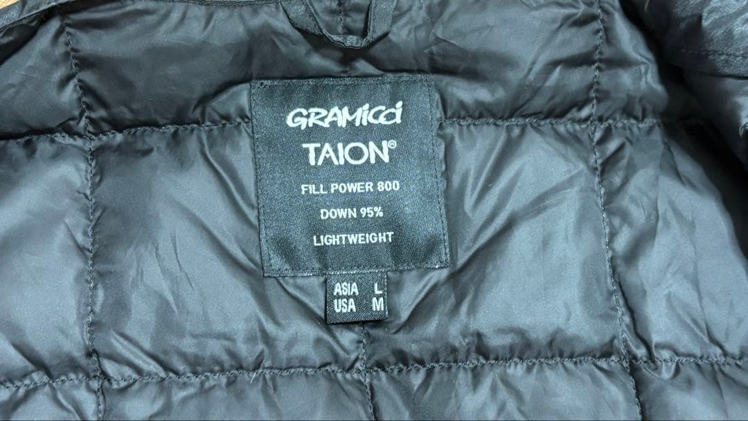 GRAMICCI・TAIONベスト(黒)